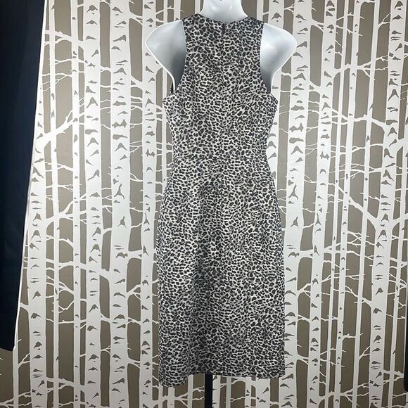 Banana Republic Leopard Print Tailored Performance Sheath Dress NEW 4 - Picture 2 of 9
